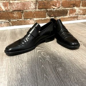 Ermenegildo Zegna Couture Leather Dress Loafers
